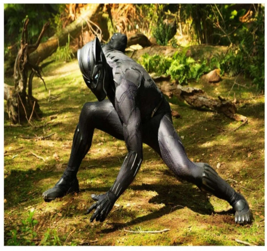 Маска Black panther «Мстители. Чёрная пантера»