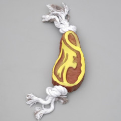 Игрушка для собак на канате «Отбивная» - Фото 1