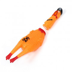 Игрушка для собак «Курица пират» - Фото 3