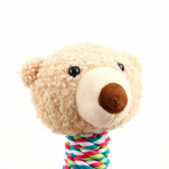 Игрушка для собак с погремушкой «Медведь» - Фото 3