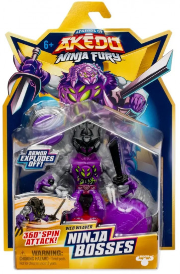Набор одного бойца «Web Weaver Ninja bosses»