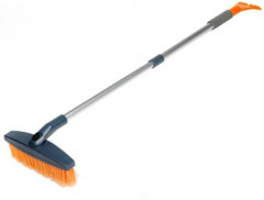 Щетка от снега со скребком и телескопической ручкой - Фото 1