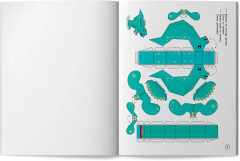 Книжка-раскраска «Динозавры». Весёлые поделки и задания - Фото 9