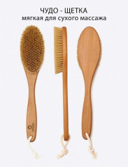 Щетка для сухого массажа тела - Фото 1