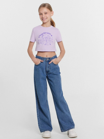 Футболка для девочек укороченная