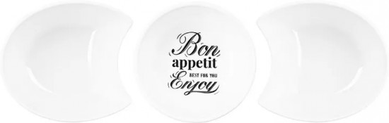 Набор пиал на подставке для сервировки «Bon Appetit»