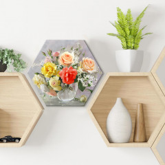 Картина по номерам «Акварельный букет» - Фото 1