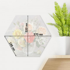 Картина по номерам «Акварельный букет» - Фото 2