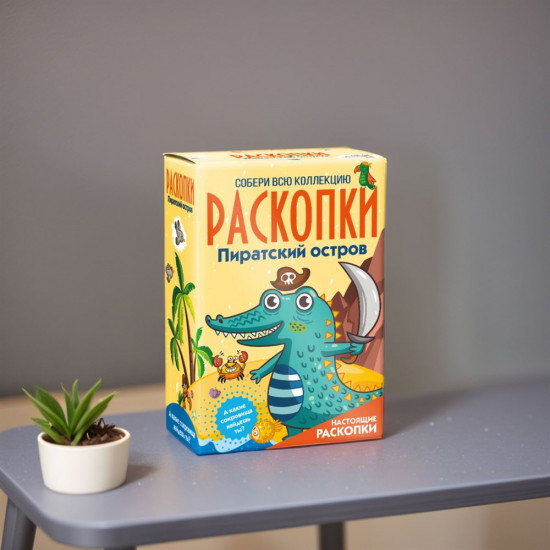 Набор для раскопок «Пиратский остров»