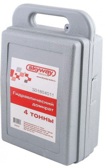 Домкрат гидравлический бутылочный с клапаном