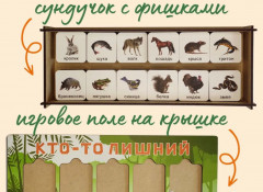 Сортер деревянный «Кто-то лишний» - Фото 4