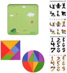 Игра магнитная «Танграм» - Фото 1