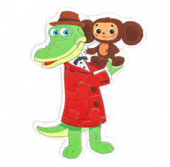 Набор макси-пазлов 4 в 1 «Союзмультфильм. Чебурашка» - Фото 3