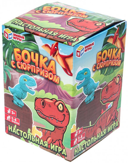 Игра настольная «Бочка с сюрпризом»