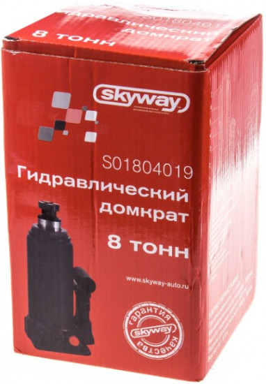 Домкрат гидравлический бутылочный с клапаном