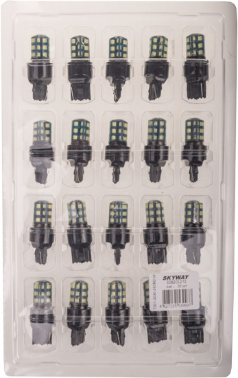 Автолампа светодиодная T20 (1 контакт)