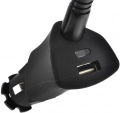 Держатель телефона в прикуриватель с USB-портом - Фото 2