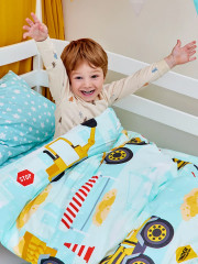 Комплект детского постельного белья «Строительный транспорт» - Фото 9