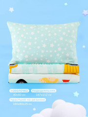 Комплект детского постельного белья «Строительный транспорт» - Фото 12