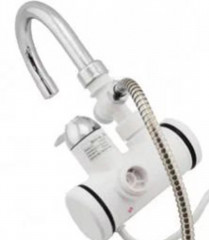 Водонагреватель с душем проточный электрический на стену - Фото 4