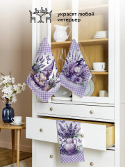 Комплект полотенец кухонных «Lilac gnome» - Фото 5