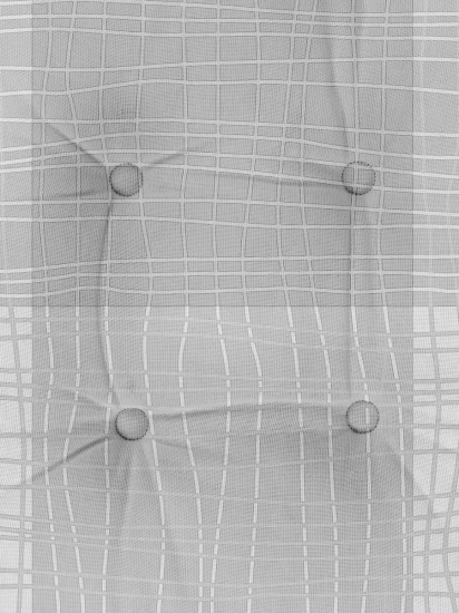 Подушка на стул с тафтингом круглая «Squares»