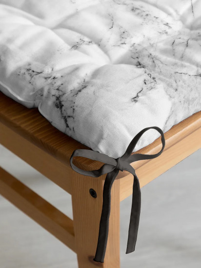 Комплект подушек на стул плоских «Marble»