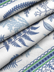 Фартук кухонный «Blue leaves» - Фото 4