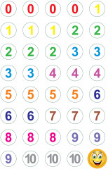 Раскраска. Считаем со зверятами. Пишем цифры - Фото 4