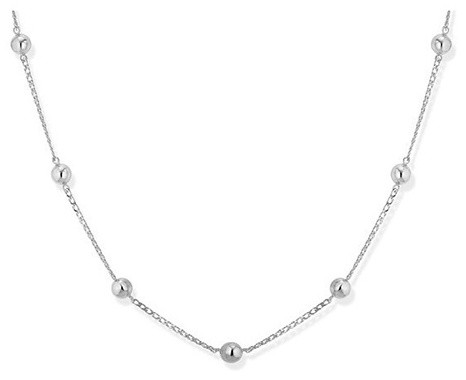 Колье из серебра