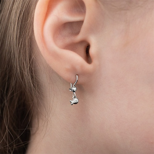 Серьги из серебра