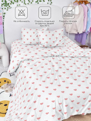 Комплект постельного белья «Pinky love» - Фото 4