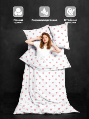 Комплект постельного белья «Pinky love» - Фото 8