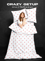 Комплект постельного белья «Pinky love» - Фото 9