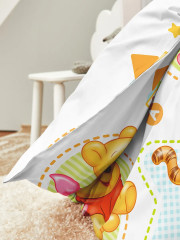 Комплект детского постельного белья с простыней на резинке «Винни» - Фото 3