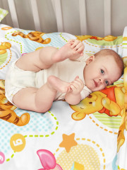 Комплект детского постельного белья с простыней на резинке «Винни» - Фото 7