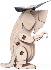 Светильник-ночник из дерева в виде воздушного шара «Ночной пират» - Фото 9