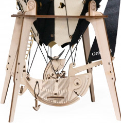 Светильник-ночник из дерева в виде воздушного шара «Ночной пират» - Фото 12