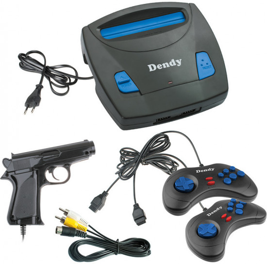 Приставка игровая с пистолетом Dendy Classic 400