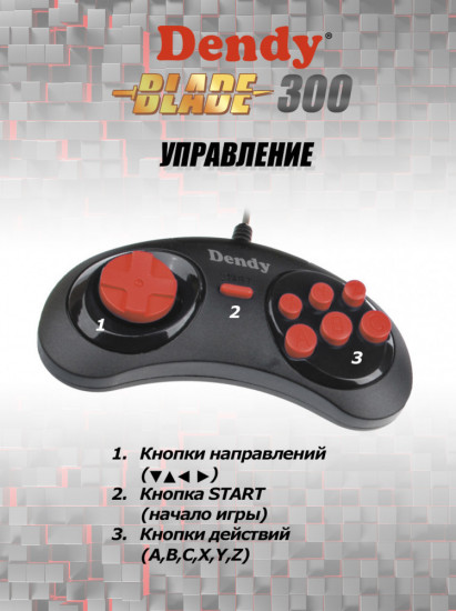 Приставка игровая Dendy Blade 300