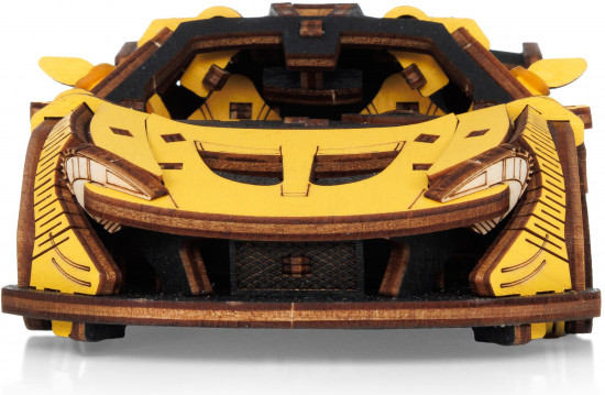 Модель сборная механическая 3D «Гоночный автомобиль»