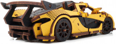 Модель сборная механическая 3D «Гоночный автомобиль» - Фото 11