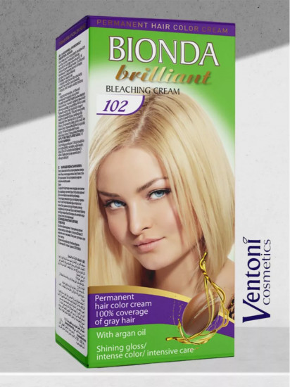 Крем-краска для волос, оттенок 102 Bleaching Cream