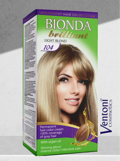 Крем-краска для волос, оттенок 104 Light Blond