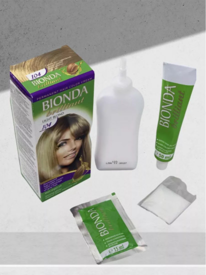 Крем-краска для волос, оттенок 104 Light Blond
