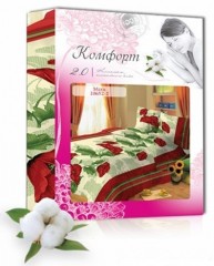 Комплект постельного белья «Колибри» (арт. 10534/2, 2-спальный, бязь, 2 наволочки 70х70) - Фото 1