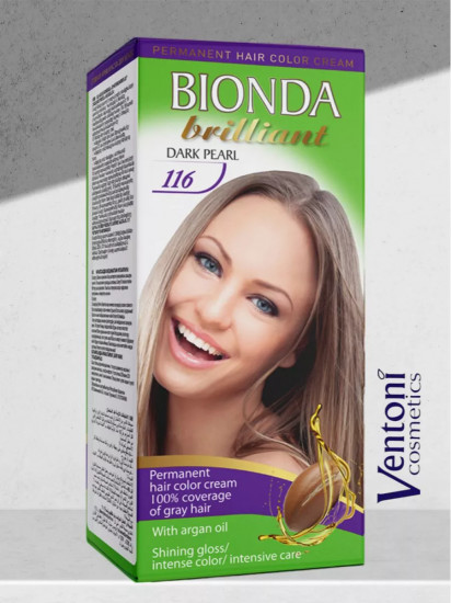 Крем-краска для волос, оттенок 116 Dark Pearl
