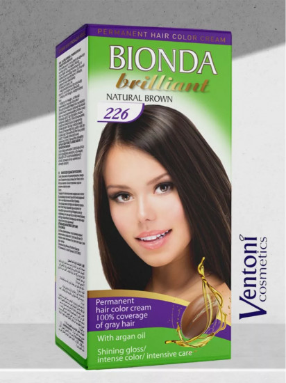 Крем-краска для волос, оттенок 226 Natural Brown