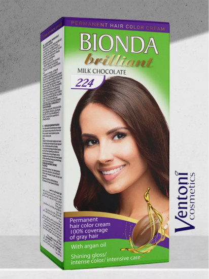 Крем-краска для волос, оттенок 224 Milk Chokolate