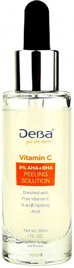 Пилинг для лица « Vitamin C 9% AHA+BHA Peeling Solution»